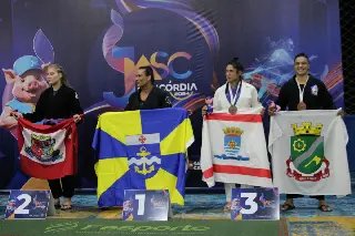 Brusque conquista três medalhas de bronze no Jiu-Jitsu nos JASC - 2
