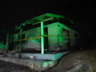 Residência é atingida por incêndio em Gaspar - 1