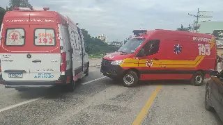 (URGENTE) Homem morre atropelado por caminhão em Brusque - 1