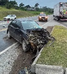 Motociclista grávida morre em grave acidente na BR-470 - 4