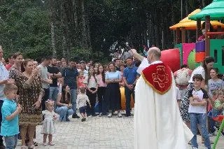 Parque Caminho das Virtudes é inaugurado com grande número de fiéis em Brusque - 12
