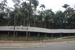 Parque Caminho das Virtudes é inaugurado com grande número de fiéis em Brusque - 11