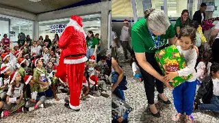 (VÍDEO) Mais de 600 crianças são presenteadas no Natal Solidário Unifebe - 1