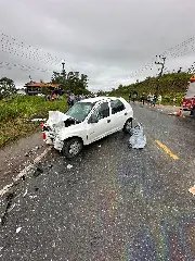PMRv atualiza informações sobre acidente com carro de Brusque em rodovia - 4