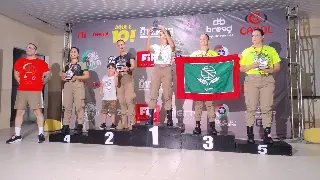 Mesmo com chuva, mais de 400 pessoas participam da corrida da PM em Brusque - 6
