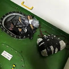 PF apreende mais de 1 tonelada de cocaína dentro de navio em porto de SC - 1