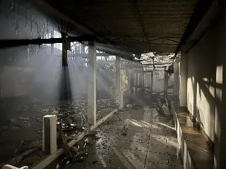 Centro religioso é destruído pelas chamas em Tijucas - 3