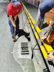 Bombeiros resgatam filhote de gato preso em bueiro - 4