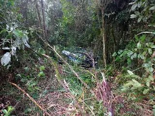 Duas pessoas morrem e três ficam feridas em grave acidente na BR-282 - 1