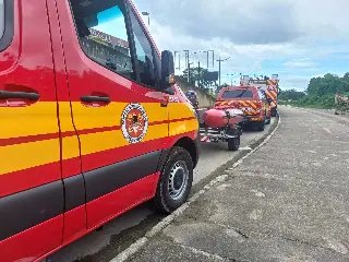 (URGENTE) Corpo é encontrado no rio Itajaí-Mirim em Brusque - 1