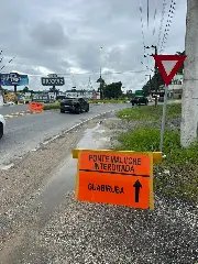 Placas são instaladas para orientar motoristas durante interdição da ponte - 20