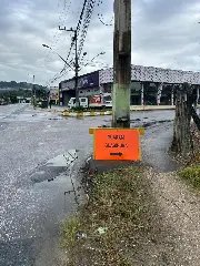 Placas são instaladas para orientar motoristas durante interdição da ponte - 13