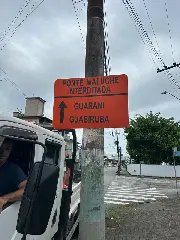 Placas são instaladas para orientar motoristas durante interdição da ponte - 17