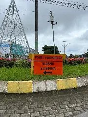Placas são instaladas para orientar motoristas durante interdição da ponte - 18