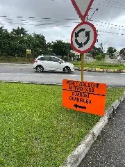Placas são instaladas para orientar motoristas durante interdição da ponte - 14