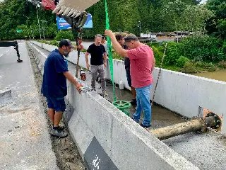 Samae Interliga Redes de Água na Cabeceira da Ponte do Maluche - 1