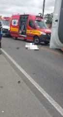 Ocupantes de motocicleta morrem em acidente envolvendo caminhão - 1