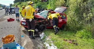 Homem morre em acidente envolvendo três veículos na BR-282 - 3