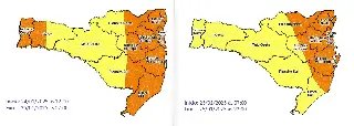 Defesa Civil alerta para chuva intensa nesta sexta e sábado - 1