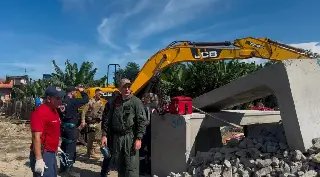 Homem morre após ser atingido por bloco de concreto em obra - 1