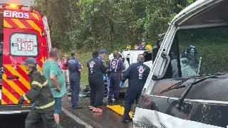 Homem e criança morrem em grave acidente na BR-282 - 3