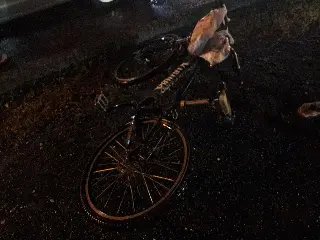 Ciclista fica ferido em colisão com ônibus em Brusque - 2