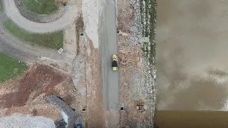 Obras na Beira Rio sentido Dom Joaquim seguem aceleradas - 2