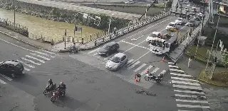 Semáforo da Ponte Estaiada falha e complica o trânsito durante a manhã de sexta - 1
