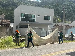 Mutirão de roçada é realizado na Rua São Pedro - 1
