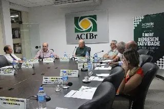 Secretário de Trânsito e Mobilidade participa de reunião da ACIBr - 2