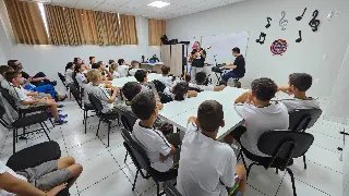 Duo Os Bachianos iniciam Concertos Didáticos nas escolas do município - 2