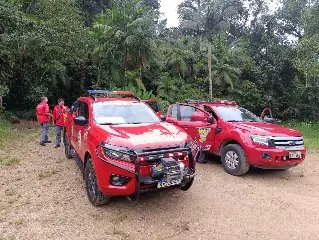 (VÍDEO) Bombeiros fazem buscas por menina desaparecida na região - 1