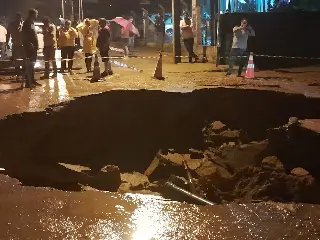 Fortes chuvas rompem galeria e bairros de Brusque podem ficar sem água - 1