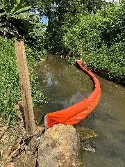 Fundema instala ecobarreiras no rio Itajaí Mirim - 4