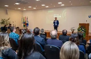 (VÍDEO) UNIFEBE recebe etapa do SC Mais Inovação em Brusque - 3