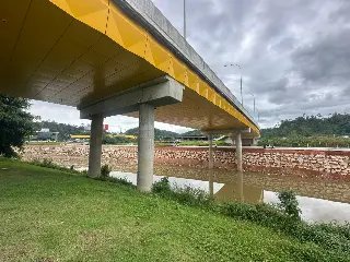 Último trecho de enrocamento da Beira-Rio é concluído - 1