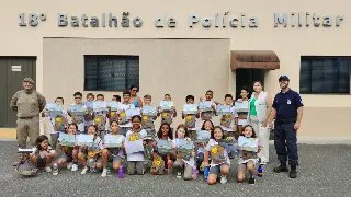 Transitolândia retoma atividades de educação no trânsito em Brusque - 1