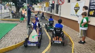 Transitolândia retoma atividades de educação no trânsito em Brusque - 2