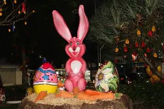 Chegada da Familia do Coelho marca a abertura da Ostern Brusque 2025 - 2