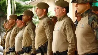 PMSC presta homenagem ao patrono das polícias militares e civis do Brasil - 1