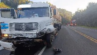 Motorista morre em colisão envolvendo caminhão  - 1