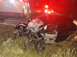 Três pessoas morrem em grave acidente na SC-110 - 1