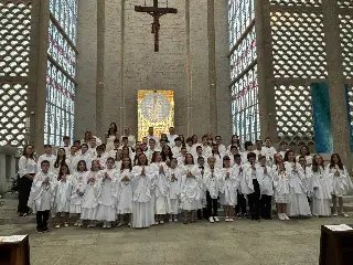 Paróquia São Luís Gonzaga inicia celebrações da Primeira Comunhão - 5