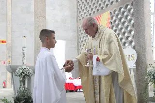 Paróquia São Luís Gonzaga inicia celebrações da Primeira Comunhão - 1