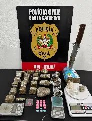 (VÍDEO) Polícia de Brusque participa de megaoperação contra o tráfico de drogas - 1