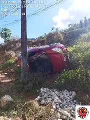 Condutora é levada ao hospital após capotamento em Botuverá - 2