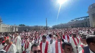 Vigário da Paróquia São Luís Gonzaga participa da missa de exéquias do papa Francisco - 2