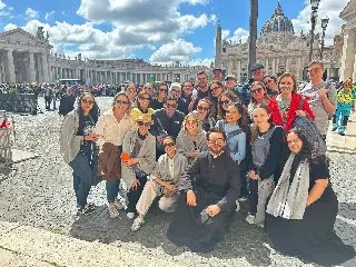 Vigário da Paróquia São Luís Gonzaga participa da missa de exéquias do papa Francisco - 4