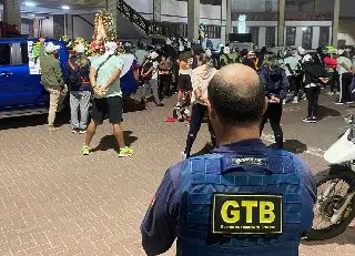 Peregrinação de fé passa por Brusque com apoio da Guarda de Trânsito - 5