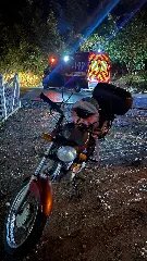 Fios baixos provocam acidente com motociclista - 1